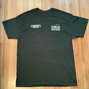 Nova Men “Visionary Chasing Dreams” Graphic Tee Green Size L